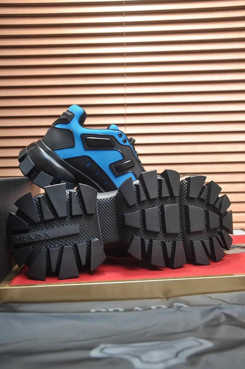 Men's shoes 💰620💶[PRADA] Top original items, new seasonal styles, high quality original items, top original breathable fabric + imported glue, imported stretch fabric inside with original cowhide foot pads, original air cushion outsole! Quality guaranteed! Code 38-45 (45 customized)